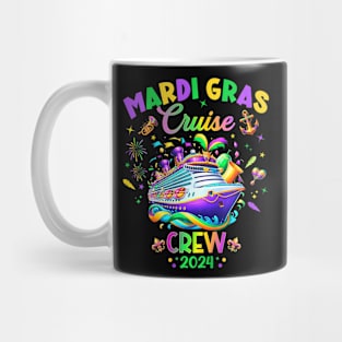 Mardi Gras Cruise 2024 Ship Family Matching Trip New Mug